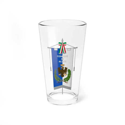 Acate-Gonfalone (Italy) Pint Glass 16oz 16oz - Go Mug Yourself