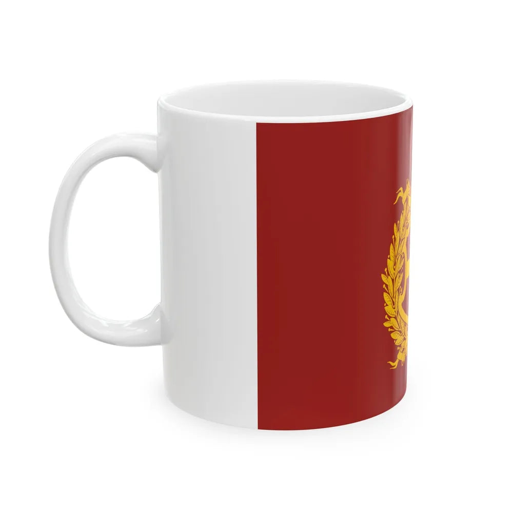 Flag of Nizhny Tagil Russia - White Coffee Mug-Go Mug Yourself