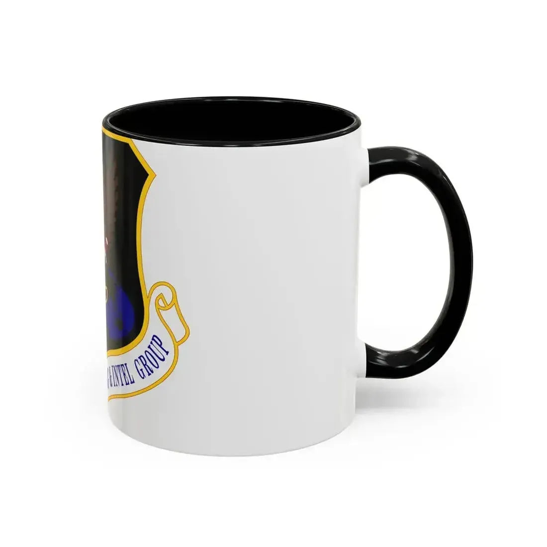 ACC Combat Targeting & Intelligence Group (U.S. Air Force) Accent Coffee Mug - Go Mug Yourself