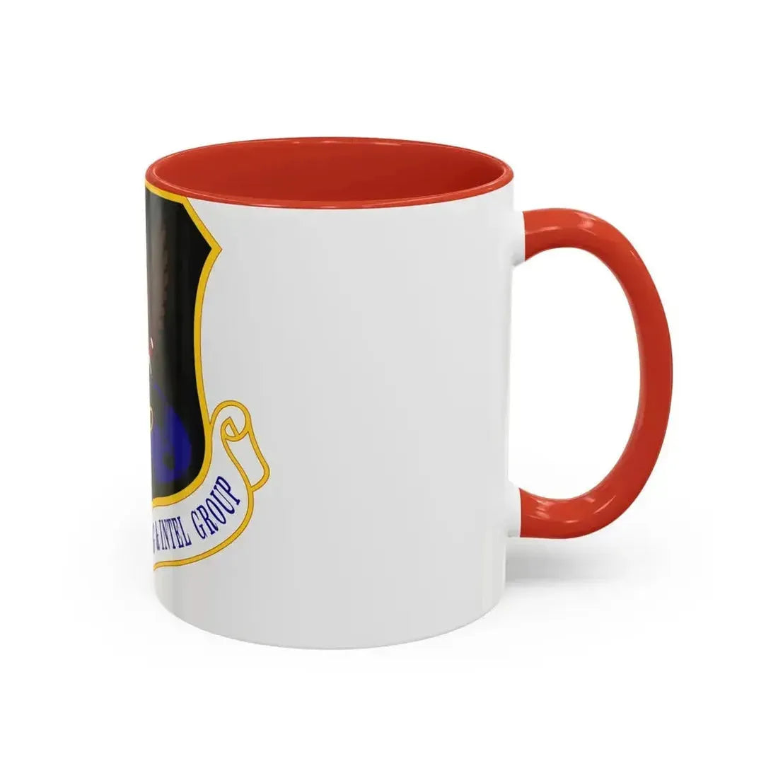 ACC Combat Targeting & Intelligence Group (U.S. Air Force) Accent Coffee Mug - Go Mug Yourself