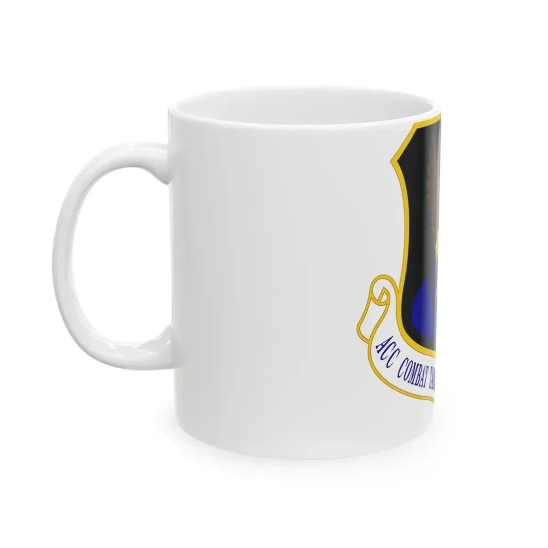 ACC Combat Targeting & Intelligence Group (U.S. Air Force) White Coffee Mug - Go Mug Yourself