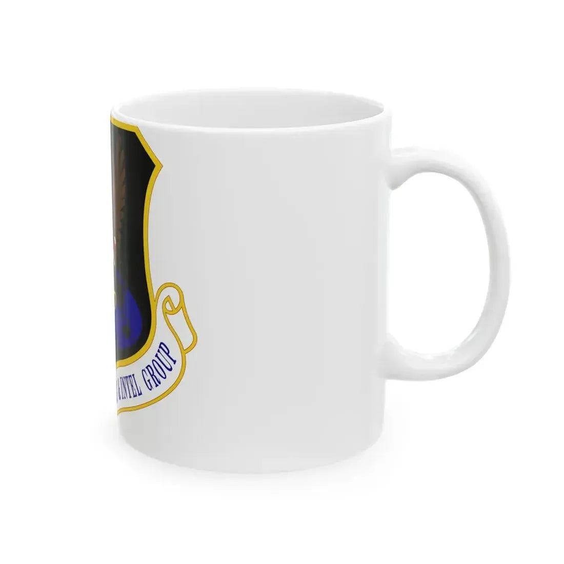 ACC Combat Targeting & Intelligence Group (U.S. Air Force) White Coffee Mug - Go Mug Yourself