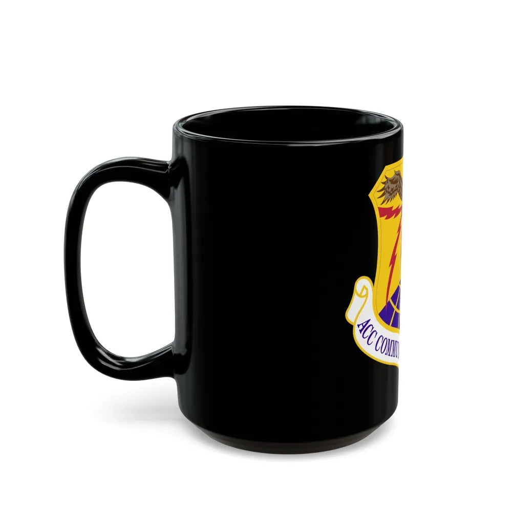 ACC Communications Group (U.S. Air Force) Black Coffee Mug-Go Mug Yourself