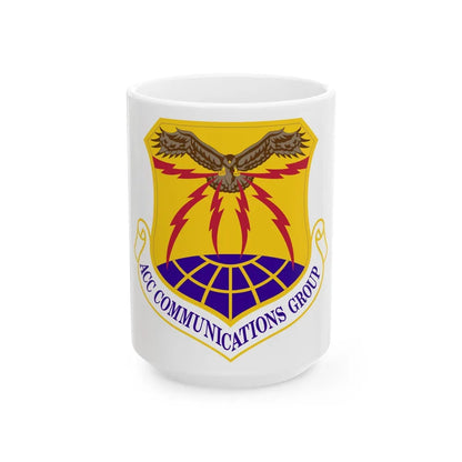 ACC Communications Group (U.S. Air Force) White Coffee Mug-15oz-Go Mug Yourself