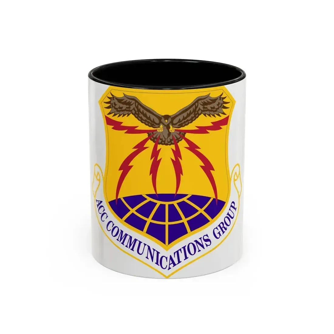 ACC Communications Group (U.S. Air Force) Accent Coffee Mug 11oz Black - Go Mug Yourself
