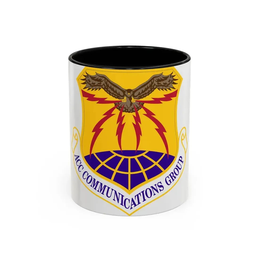 ACC Communications Group (U.S. Air Force) Accent Coffee Mug 11oz Black - Go Mug Yourself