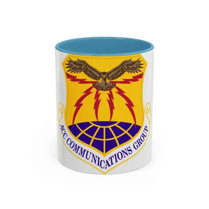 ACC Communications Group (U.S. Air Force) Accent Coffee Mug 11oz Light Blue - Go Mug Yourself