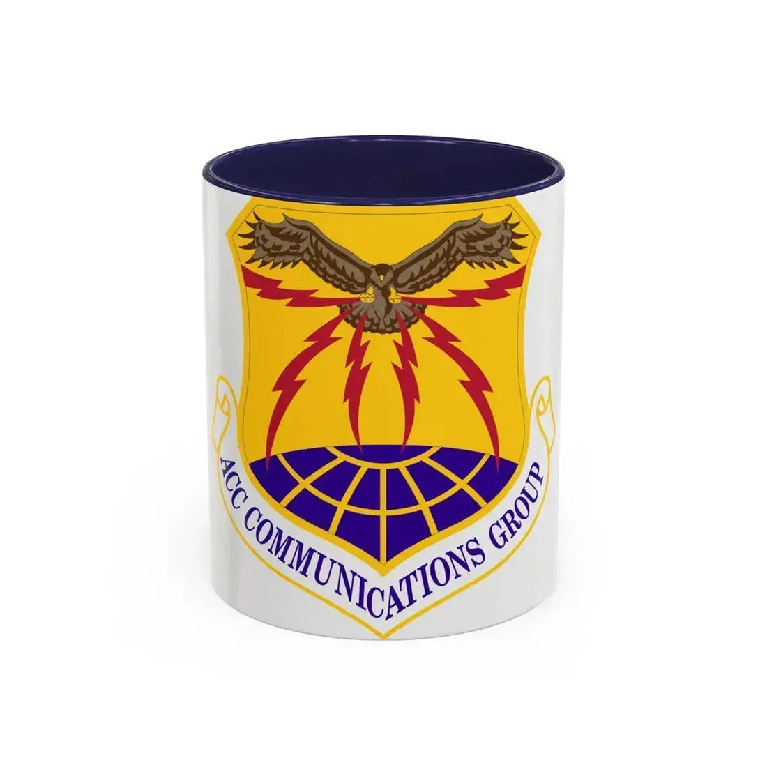 ACC Communications Group (U.S. Air Force) Accent Coffee Mug 11oz Navy - Go Mug Yourself