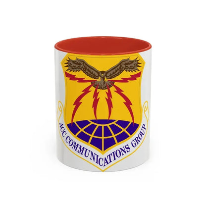 ACC Communications Group (U.S. Air Force) Accent Coffee Mug 11oz Red - Go Mug Yourself