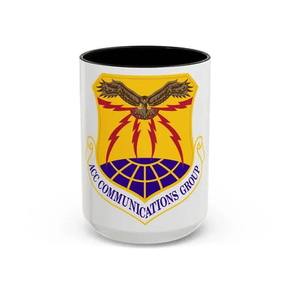ACC Communications Group (U.S. Air Force) Accent Coffee Mug 15oz Black - Go Mug Yourself