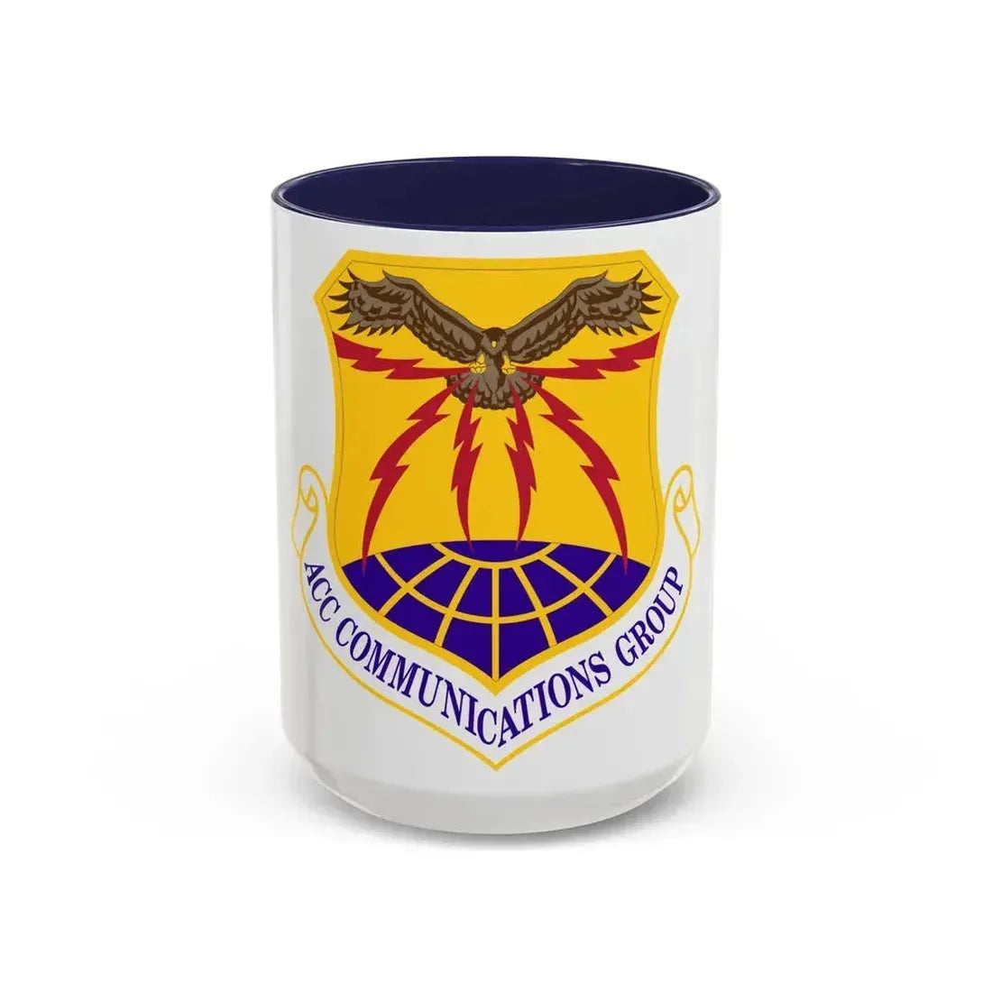 ACC Communications Group (U.S. Air Force) Accent Coffee Mug 15oz Navy - Go Mug Yourself