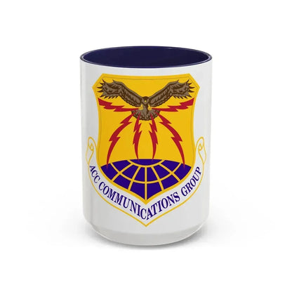 ACC Communications Group (U.S. Air Force) Accent Coffee Mug 15oz Navy - Go Mug Yourself