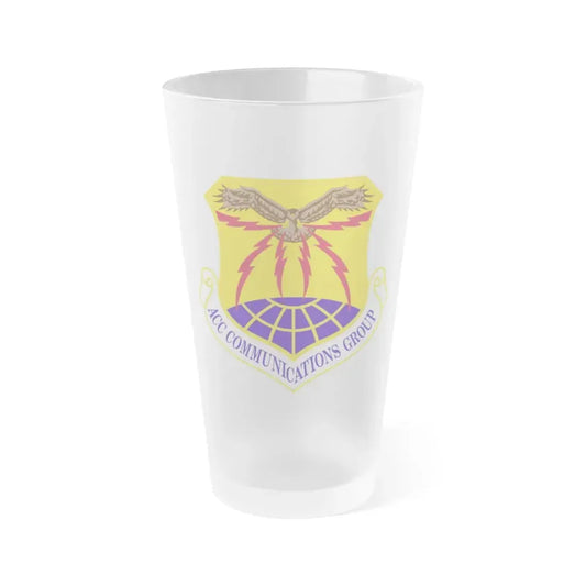 ACC Communications Group (U.S. Air Force) Frosted Pint Glass 16oz Default Title - Go Mug Yourself