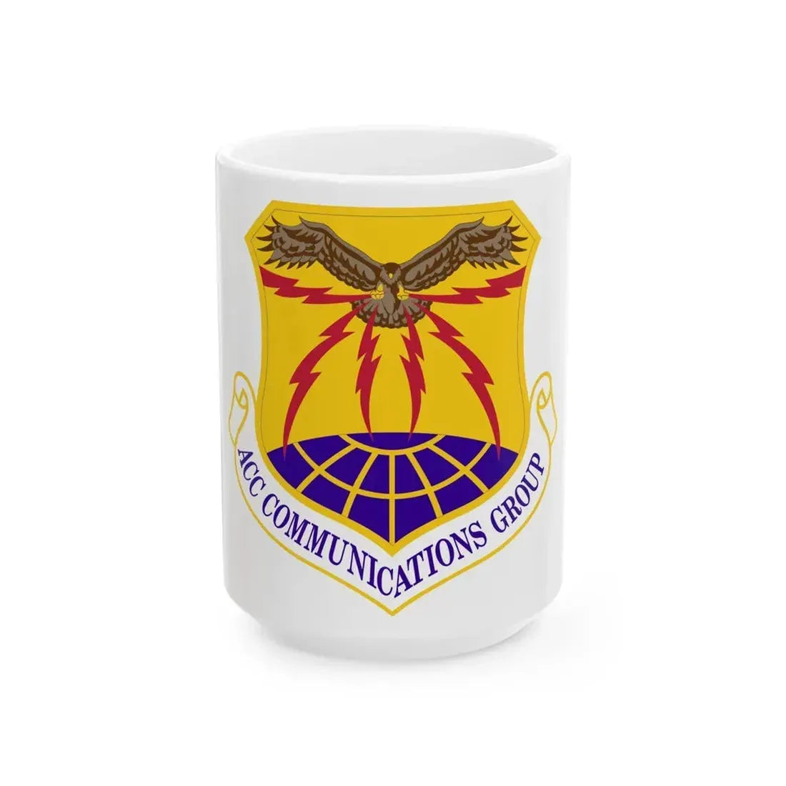 ACC Communications Group (U.S. Air Force) White Coffee Mug 15oz - Go Mug Yourself