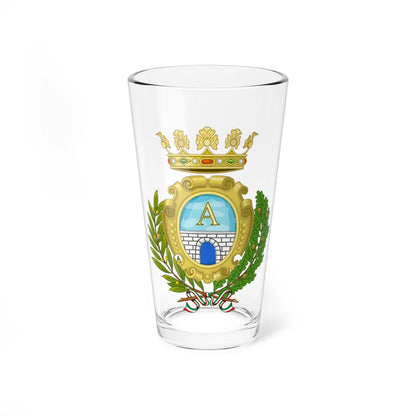 Accadia-Stemma (Italy) (Coat of Arms) Pint Glass 16oz 16oz - Go Mug Yourself