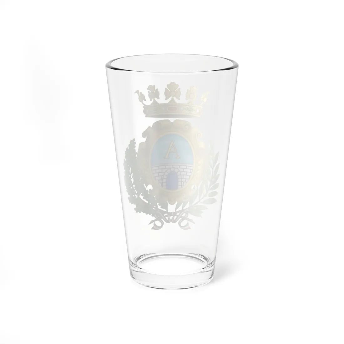 Accadia-Stemma (Italy) (Coat of Arms) Pint Glass 16oz - Go Mug Yourself