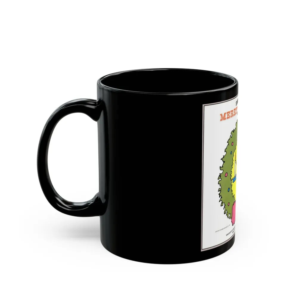 Snoopy 1967 (Music Poster) Black Coffee Mug-Go Mug Yourself