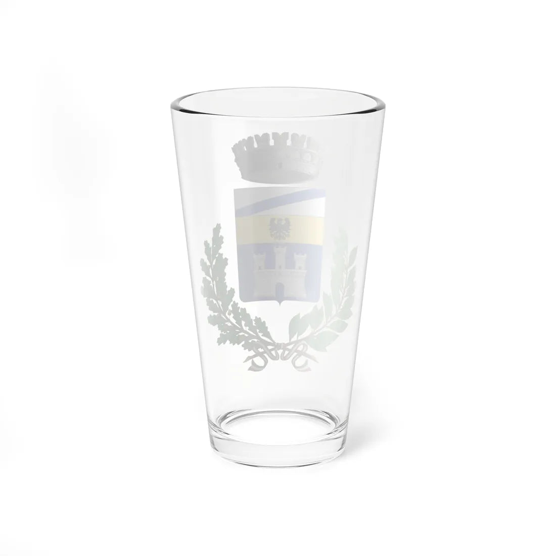 Acceglio-Stemma (Italy) (Coat of Arms) Pint Glass 16oz - Go Mug Yourself