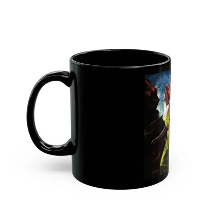 Accident at Cooper's Bay, Esquire, June 1952 - Black Coffee Mug - Go Mug Yourself