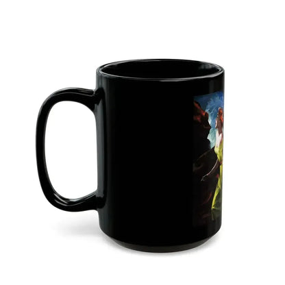 Accident at Cooper's Bay, Esquire, June 1952 - Black Coffee Mug - Go Mug Yourself
