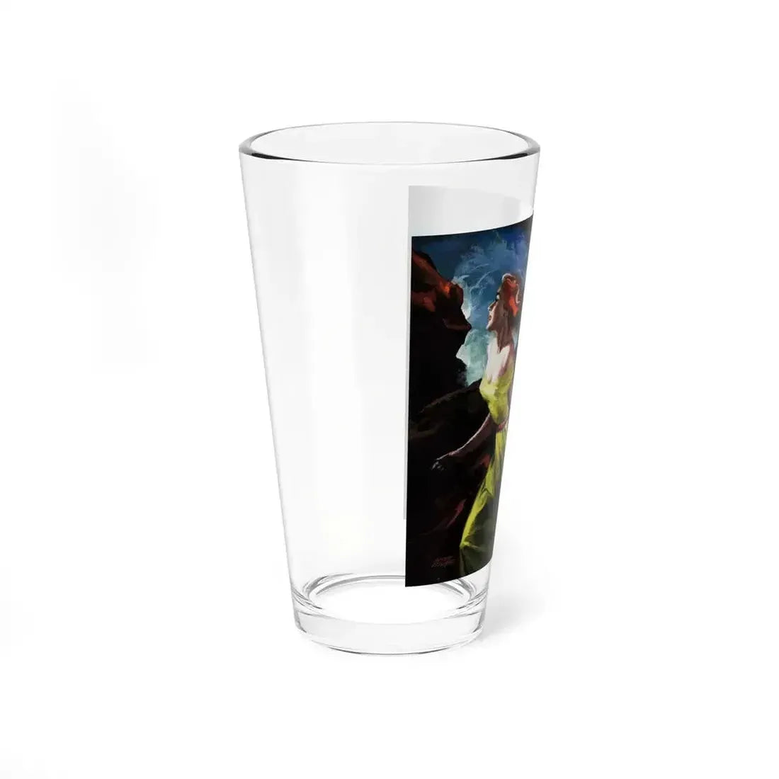 Accident at Cooper's Bay, Esquire, June 1952 (Magazine Illustration) Pint Glass 16oz - Go Mug Yourself