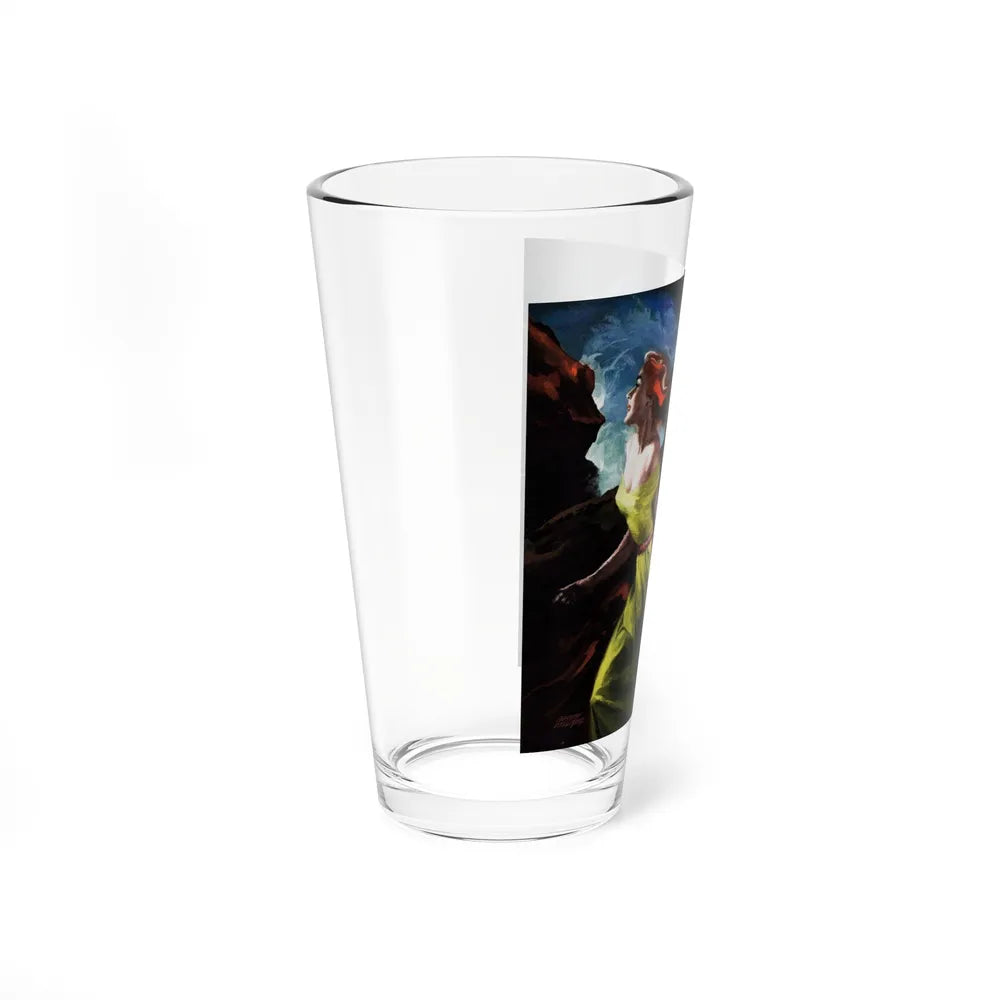 Accident at Cooper's Bay, Esquire, June 1952 (Magazine Illustration) Pint Glass 16oz-Go Mug Yourself