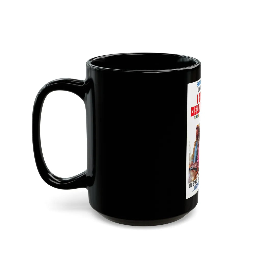 ACE HIGH 1968 Movie Poster - Black Coffee Mug-Go Mug Yourself