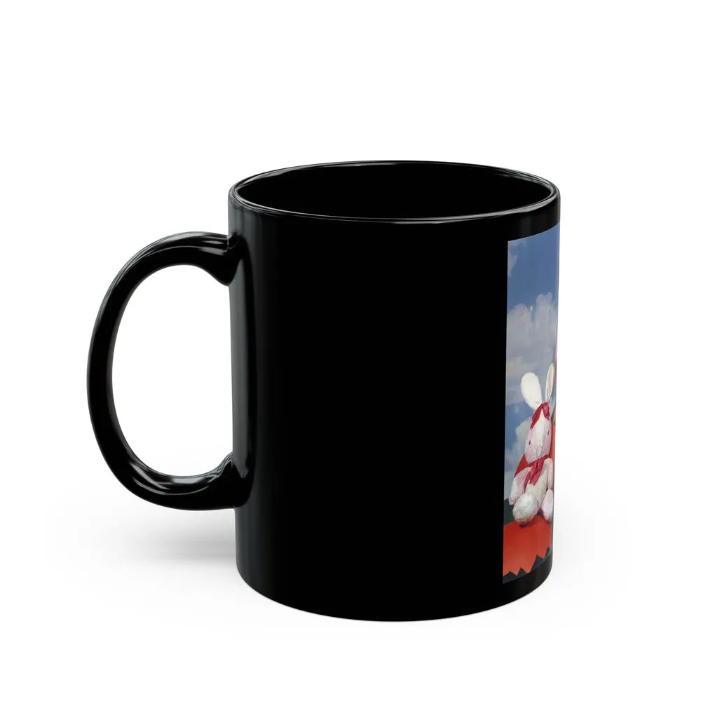 Gila Golan #16 (Vintage Female Icon) Black Coffee Mug-Go Mug Yourself