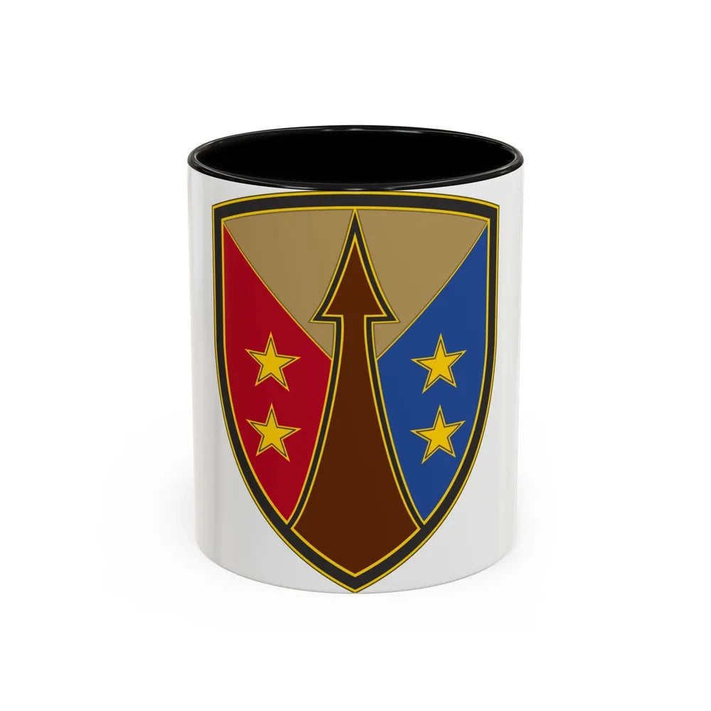 Reserve Sustainment Command (U.S. Army) Accent Coffee Mug-11oz-Black-Go Mug Yourself