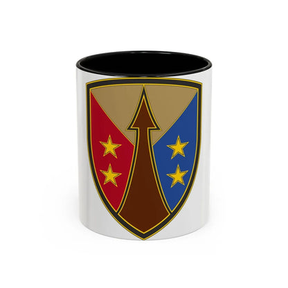 Reserve Sustainment Command (U.S. Army) Accent Coffee Mug-11oz-Black-Go Mug Yourself