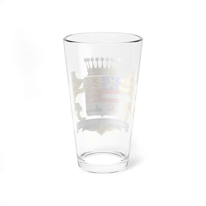 Achievement of Nassau Dietz Princely Counts (Netherlands) (Coat of Arms) Pint Glass 16oz - Go Mug Yourself