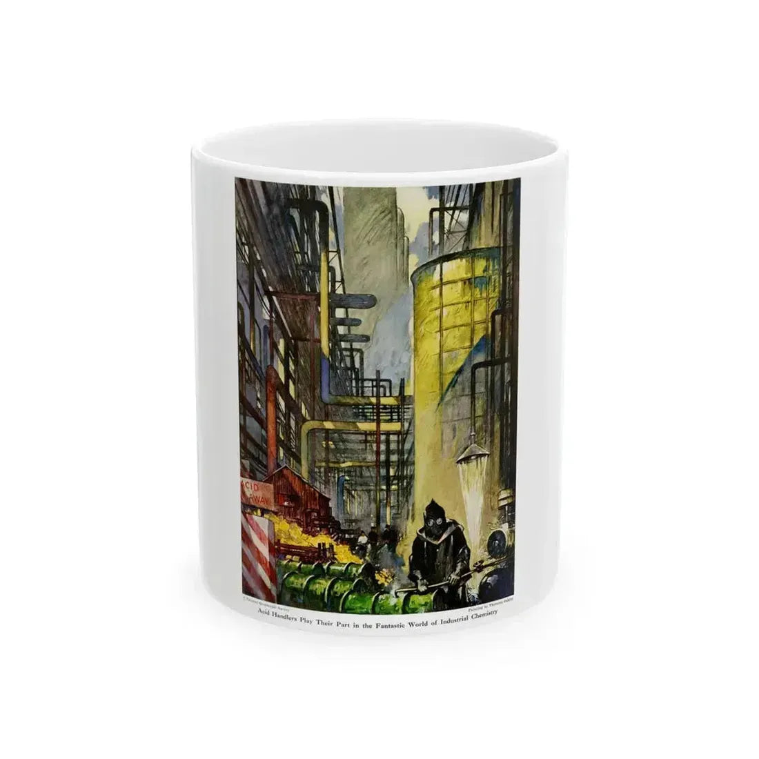 Acid Handlers, 1945 - White Coffee Mug 11oz - Go Mug Yourself