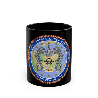 ACINT Specialist Acoustic Intelligence Specialist (U.S. Navy) Black Coffee Mug-11oz-Go Mug Yourself