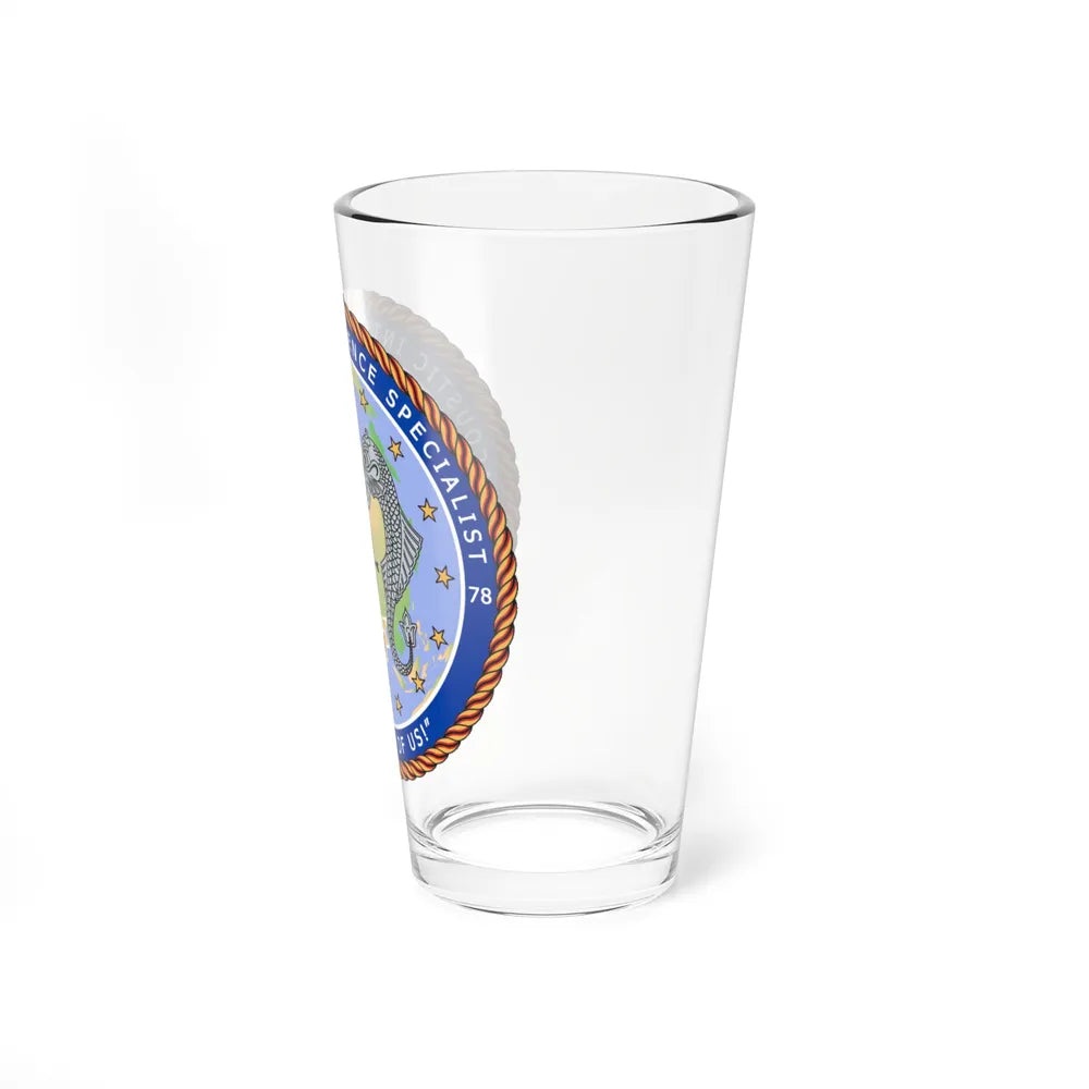 ACINT Specialist Acoustic Intelligence Specialist (U.S. Navy) Pint Glass 16oz-Go Mug Yourself