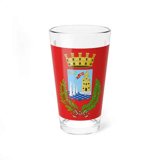 Acireale-Bandiera (Italy) Pint Glass 16oz 16oz - Go Mug Yourself