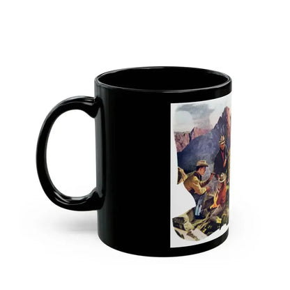 Acme Boots, advertisement, 1957 - Black Coffee Mug - Go Mug Yourself