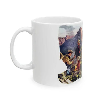 Acme Boots, advertisement, 1957 - White Coffee Mug - Go Mug Yourself