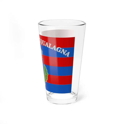 Acqualagna-Bandiera (Italy) Pint Glass 16oz - Go Mug Yourself