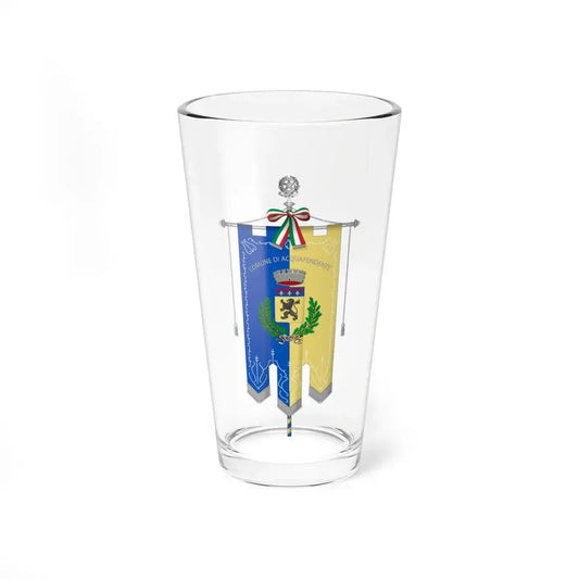 Acquapendente-Gonfalone (Italy) Pint Glass 16oz 16oz - Go Mug Yourself