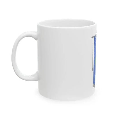 Acquapendente-Gonfalone (Italy) White Coffee Mug - Go Mug Yourself