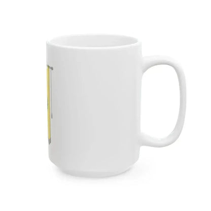 Acquapendente-Gonfalone (Italy) White Coffee Mug - Go Mug Yourself