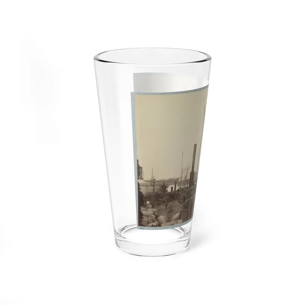 Acquia (I.E. Aquia) Creek Landing, Va. 001 (U.S. Civil War) Pint Glass 16oz-Go Mug Yourself