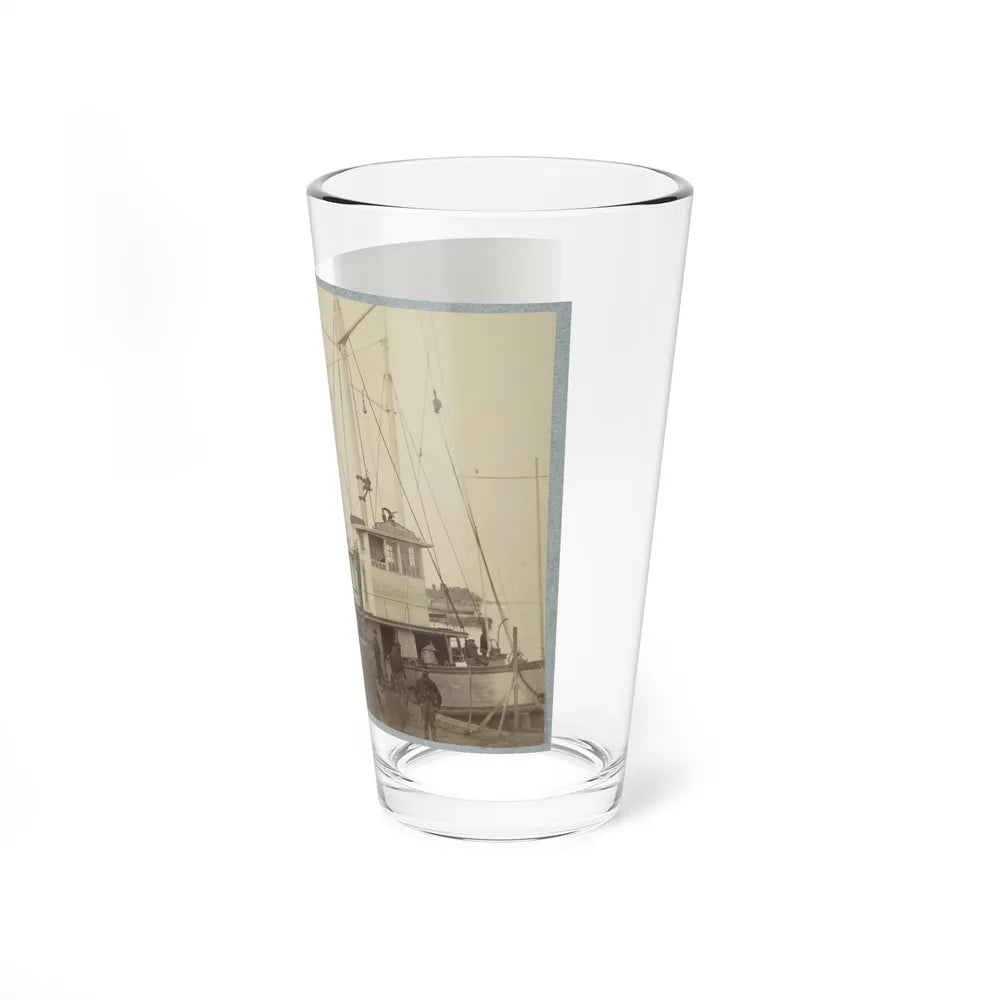 Acquia (I.E. Aquia) Creek Landing, Va. 001 (U.S. Civil War) Pint Glass 16oz-Go Mug Yourself