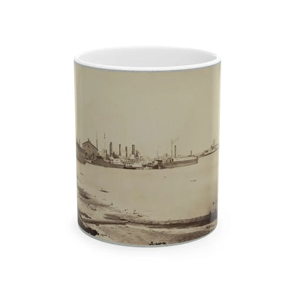 Acquia (I.E. Aquia) Creek Landing, Va. (U.S. Civil War) White Coffee Mug-11oz-Go Mug Yourself