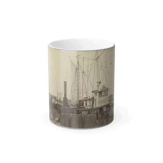 Acquia (I.E. Aquia) Creek Landing, Va. 001 (U.S. Civil War) Color Changing Coffee Mug 11oz Default Title 11oz - Go Mug Yourself