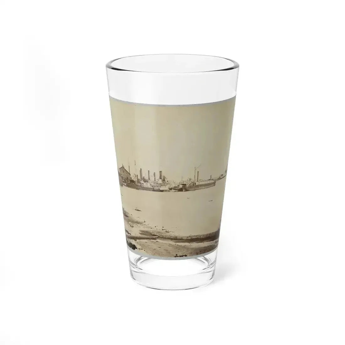 Acquia (I.E. Aquia) Creek Landing, Va. (U.S. Civil War) Pint Glass 16oz 16oz - Go Mug Yourself