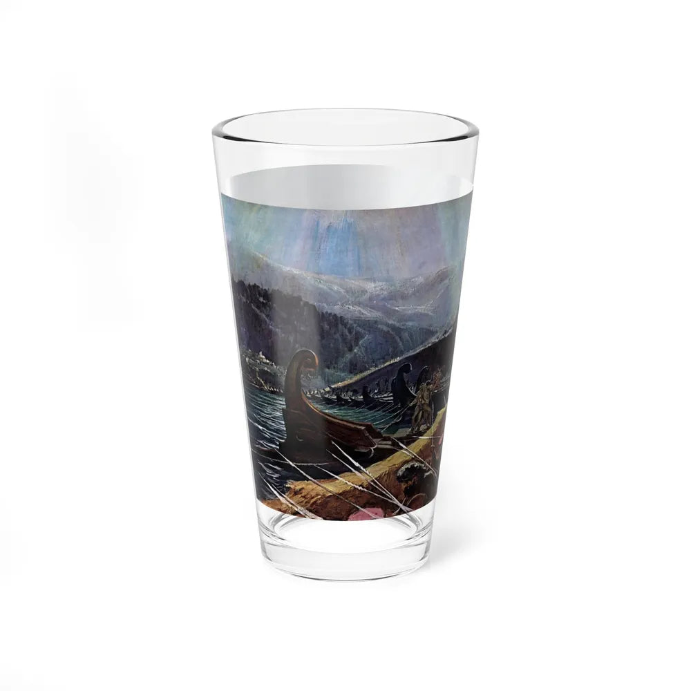 Across The Hellespont, Life, October 21, 1963 (Magazine Illustration) Pint Glass 16oz-Go Mug Yourself