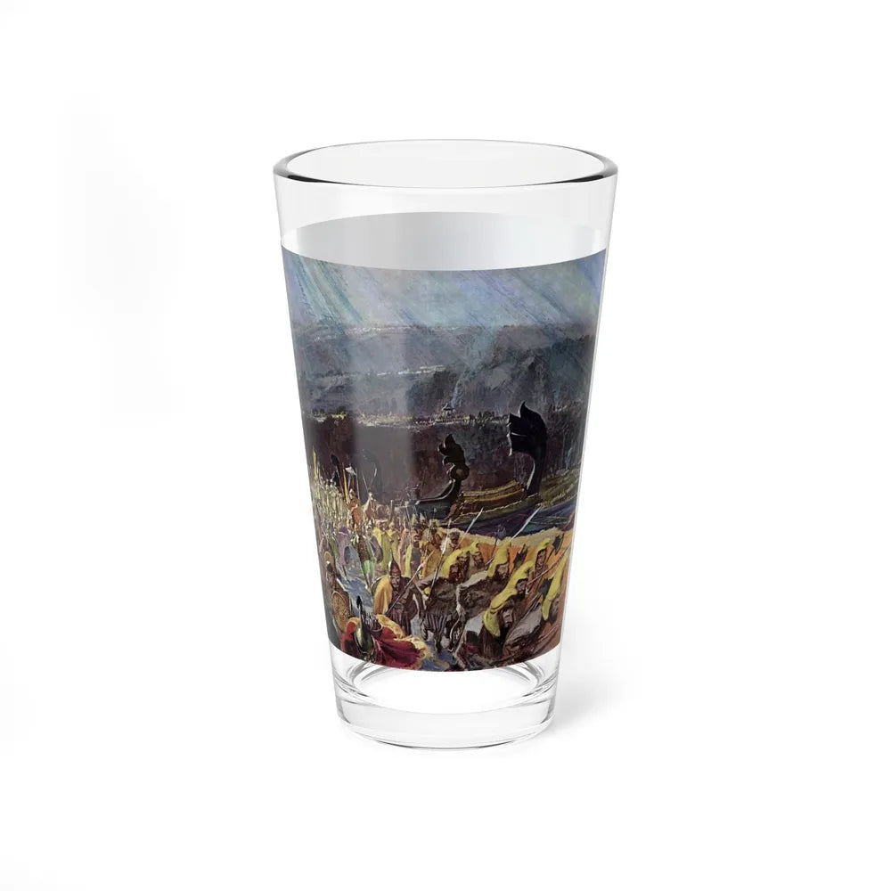 Across The Hellespont, Life, October 21, 1963 (Magazine Illustration) Pint Glass 16oz-Go Mug Yourself