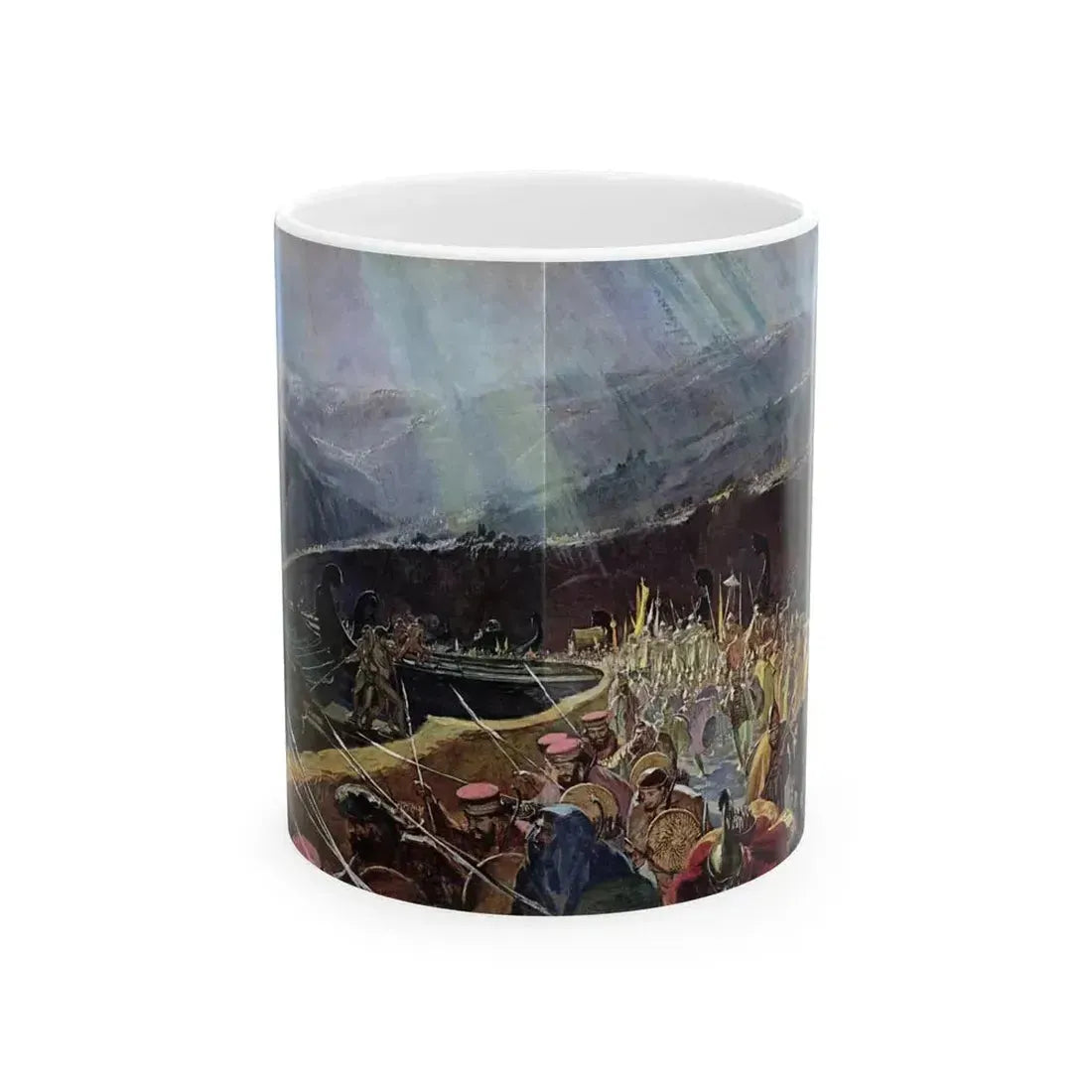 Across The Hellespont, Life, October 21, 1963 - White Coffee Mug 11oz - Go Mug Yourself