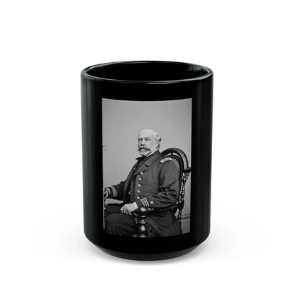 Act. Lt. Comm. Edward Conroy, Usn (U.S. Civil War) Black Coffee Mug 15oz - Go Mug Yourself